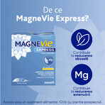 MagneVie Express, 150 mg magnesium + 0.7mg vitamin B6, extra energy, administration without water, 20 sachets MagneVie Express, 150 mg magnesium + 0.7mg vitamin B6, extra energy, administration without water, 20 sachets