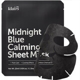 Midnight Blue Bamboo Charcoal Mask, 25 ml, Klairs
