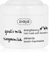 Hair strengthening mask with goat milk and keratin, 200 ml, Ziaja