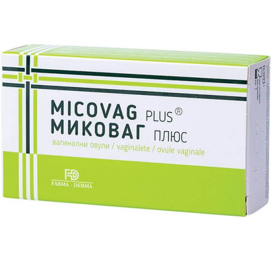 Micovag Plus, 10 eggs, Farma Derma