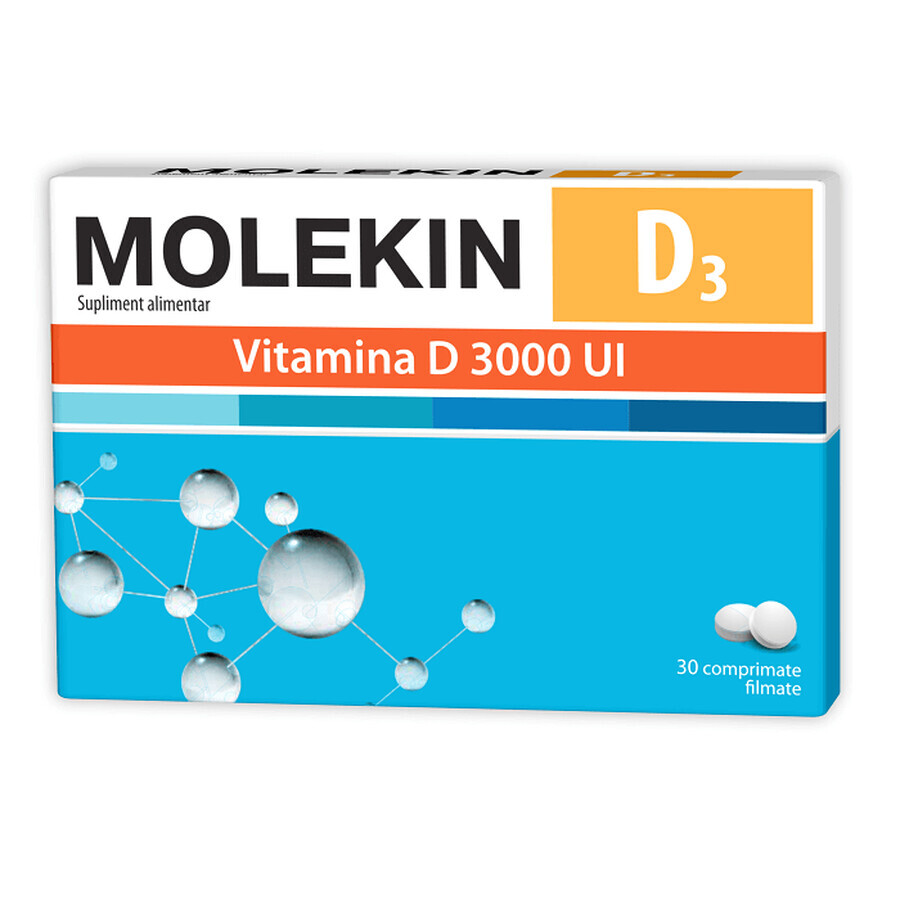 Shop Molekin D3 3000 IU, 30 Tabletten, Zdrovit  Molekin D3 3000 IU, 30 Tabletten, Zdrovit