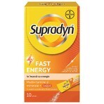 Supradyn Fast Energy with coenzyme Q10, 10 sachets, Bayer Supradyn Fast Energy with coenzyme Q10, 10 sachets, Bayer