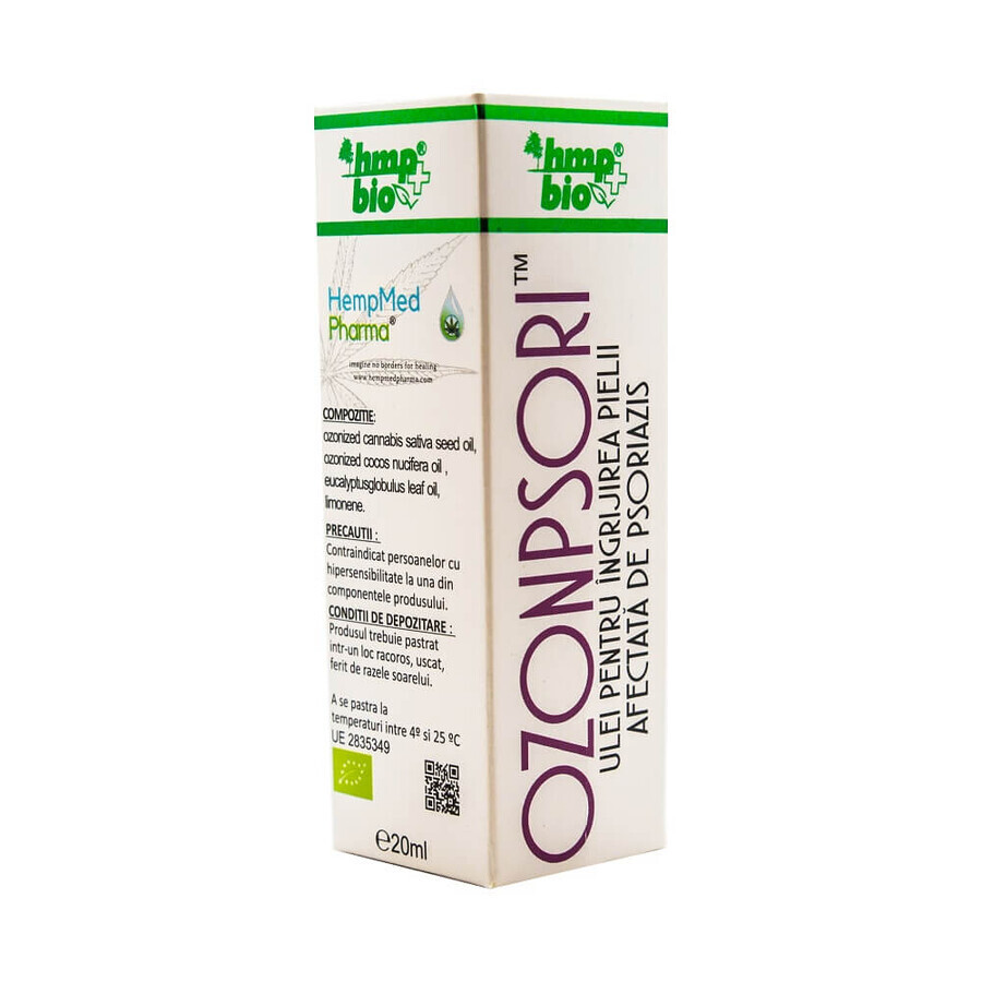 Ozonpsori oil for psoriasis, 20 ml, HempMed Pharma