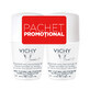 Roll-on Antiperspirant Roll-on Deodorant Fragrance Free 48h, 50 ml + 50 ml, Vichy