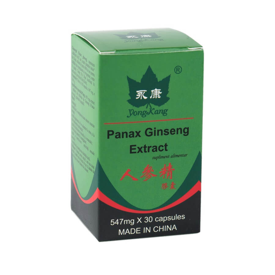 Panax Ginseng extract, 30 capsules, Yongkang International China