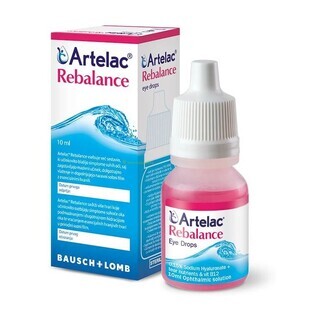 Artelac Rebalance Eye Drops, 10 ml, Bausch&amp;Lomb