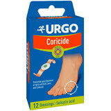 Coricide adhesive patches for corns, 12 pieces, Urgo