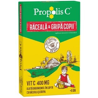 Propolis C cold and flu kids +1 year, 8 sachets, Fiterman Pharma