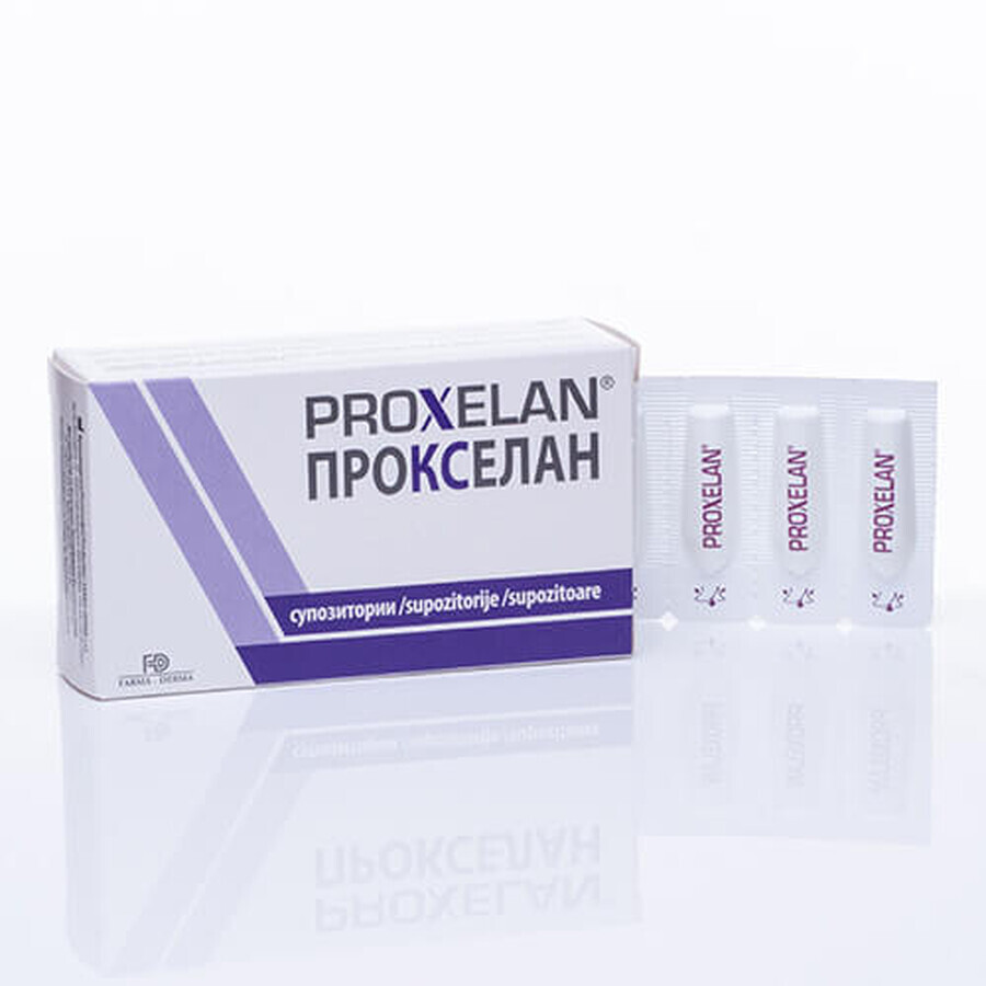Proxelan, 10 suppositories, NaturPharma