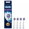 Elektrischer Zahnb&#252;rstenhalter Braun 3D White, 4 St&#252;ck, Oral-B