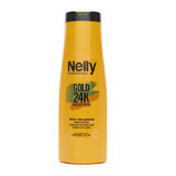 Shampoo voor vet haar Gold 24K, 400 ml, Nelly Professional