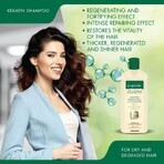 Regenerating shampoo with keratin Gerovital Expert Treatment, 400 ml, Farmec Regenerating shampoo with keratin Gerovital Expert Treatment, 400 ml, Farmec