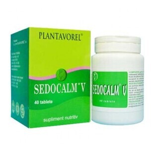 Sedocalm V, 40 tablets, Plantavorel