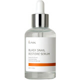Regenerating face serum for women Black Snail, 50 ml, Iunik
