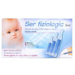 Physiological serum, 40 doses, 5 ml, Solacium Pharma Physiological serum, 40 doses, 5 ml, Solacium Pharma