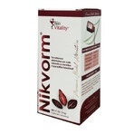Nikvorm syrup for the elimination of intestinal parasites Bio Vitality, 60 ml Nikvorm syrup for the elimination of intestinal parasites Bio Vitality, 60 ml