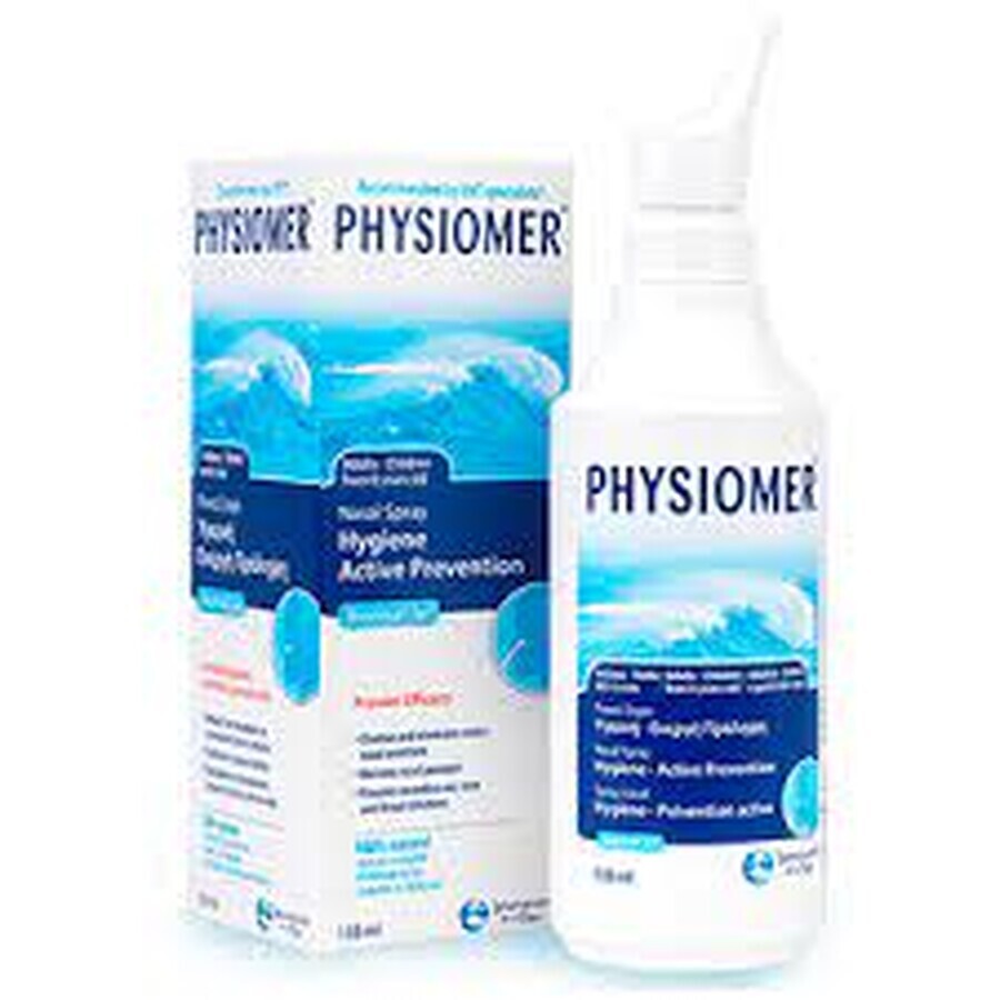 Spray nasale con acqua di mare isotonica Physiomer Gentle Jet Normal, 135 ml, Omega Pharma Spray nasale con acqua di mare isotonica Physiomer Gentle Jet Normal, 135 ml, Omega Pharma