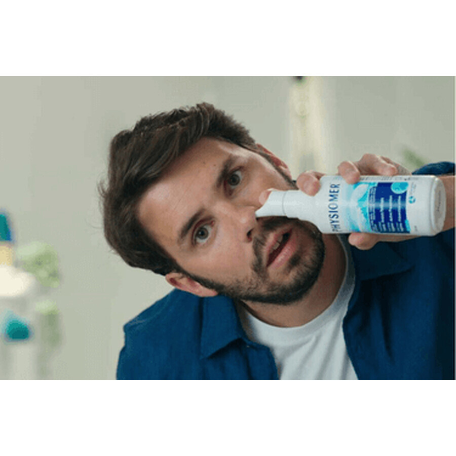Spray nasale con acqua di mare isotonica Physiomer Gentle Jet Normal, 135 ml, Omega Pharma Spray nasale con acqua di mare isotonica Physiomer Gentle Jet Normal, 135 ml, Omega Pharma