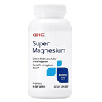 Super Magnesium 400 mg (136912), 90 tablets, GNC Super Magnesium 400 mg (136912), 90 tablets, GNC