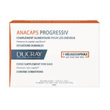 Hair Supplement Anacaps Progressive, 30 capsules, Ducray
