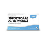 Glycerin suppositories for babies Greenlax, 12 pieces, Laropharm