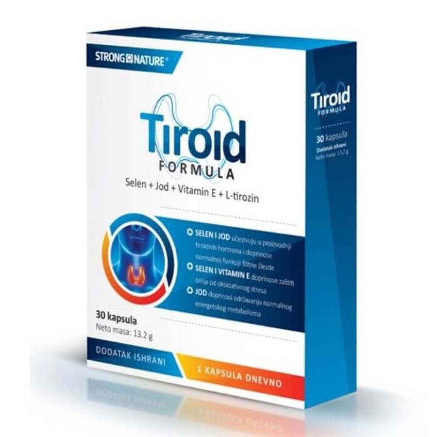 Thyroid Formula, 30 capsules, Strong Nature