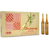 Treatment against hair loss Ginseng, 12 ampoules, Bes Beauty & Science