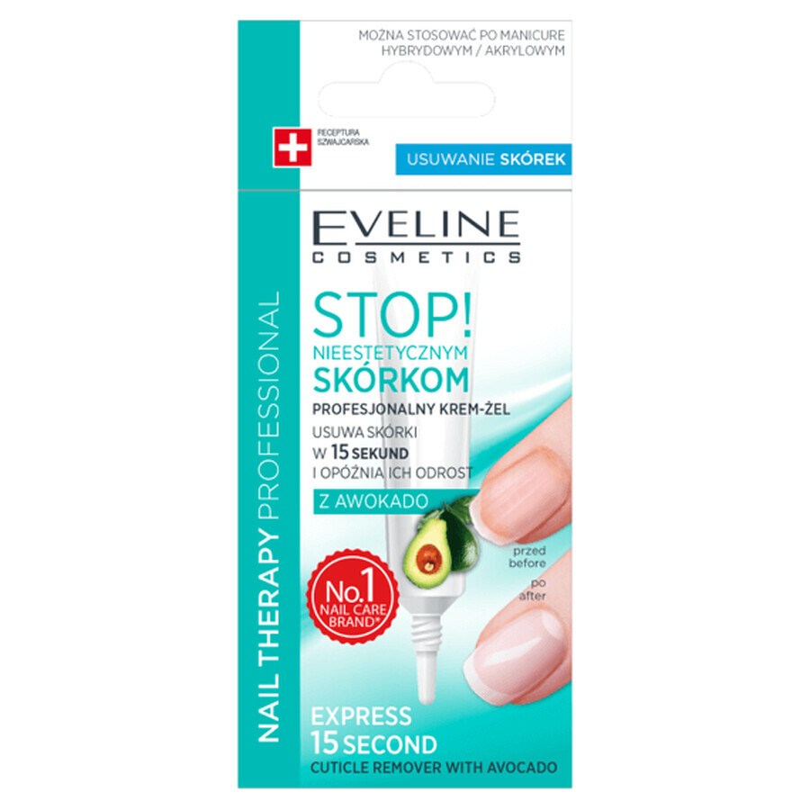 Buy Nail Therapy Cuticle Treatment, 12 ml, Eveline Cosmetics Nail Therapy Cuticle Treatment, 12 ml, Eveline Cosmetics
