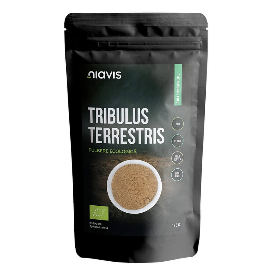 Tribulus Terrestris organic powder, 125g, Niavis