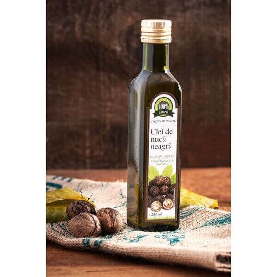 Pure unrefined cold pressed black walnut oil, 250 ml, Carmita Classic