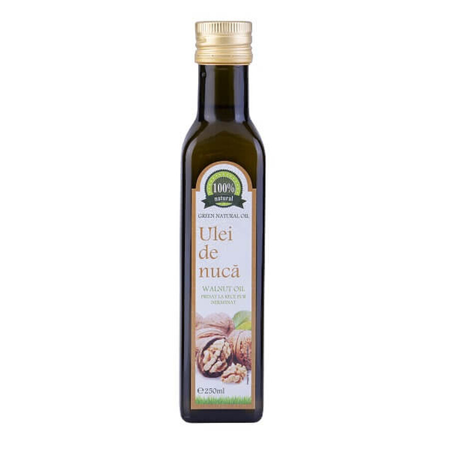 Pure unrefined cold pressed walnut oil, 250 ml, Carmita Classic