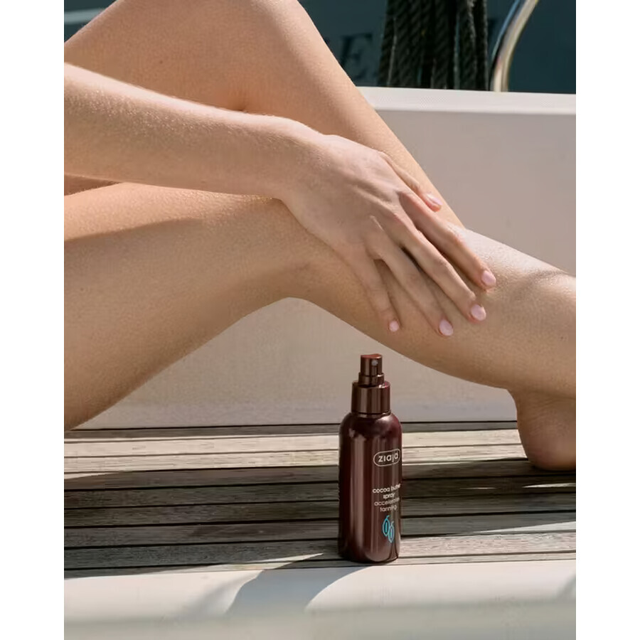 Spray oil for intense tan with cocoa butter, 100 ml, Ziaja Spray oil for intense tan with cocoa butter, 100 ml, Ziaja