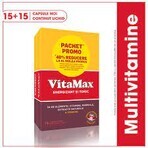 Vitamax, 15+15 capsules, Perrigo (40% discount from 2nd product) Vitamax, 15+15 capsules, Perrigo (40% discount from 2nd product)