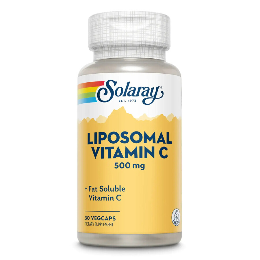 Vitamin C Liposomal 500 mg Solaray, 30 capsules, Secom
