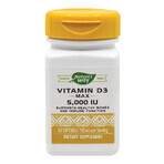 Vitamin D3 5000 IU Nature's Way, 60 capsules, Secom Vitamin D3 5000 IU Nature's Way, 60 capsules, Secom