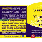 Natural Vitamin K2 MK7 120mcg, 60 capsules, Herbagetica Natural Vitamin K2 MK7 120mcg, 60 capsules, Herbagetica