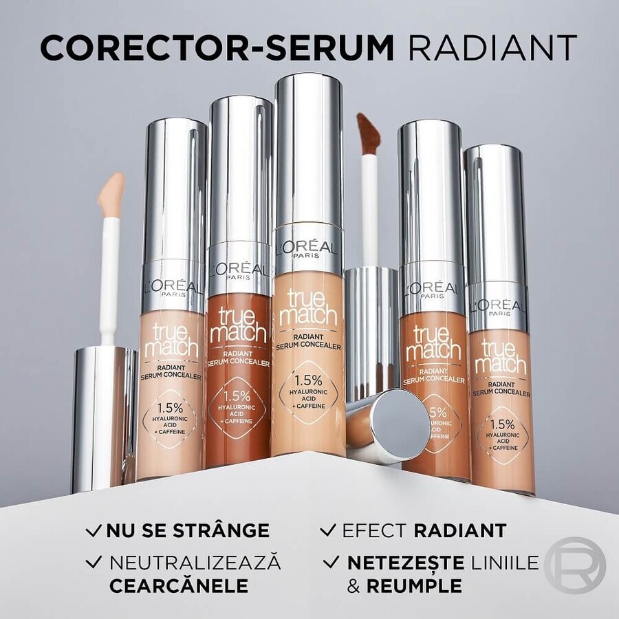 Corrector with True Match serum effect, shade 0.5D, 10 ml, Loreal
