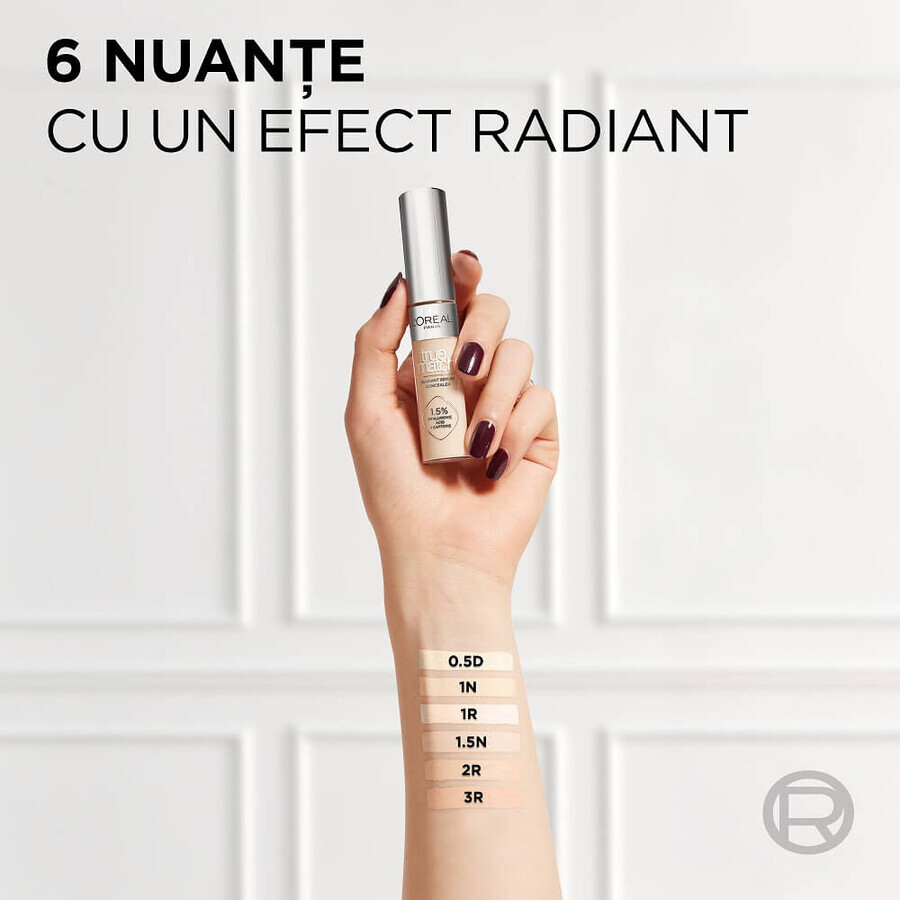 Corrector with True Match serum effect, shade 0.5D, 10 ml, Loreal