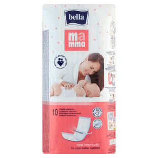 Bella Mamma, sanitary towels, postnatal, 10 pieces
