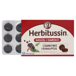 Herbitussin Cough and Throat, Elderberry and Eucalyptus, 12 lozenges Herbitussin Cough and Throat, Elderberry and Eucalyptus, 12 lozenges