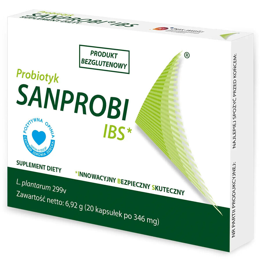 Sanprobi IBS, 20 capsules