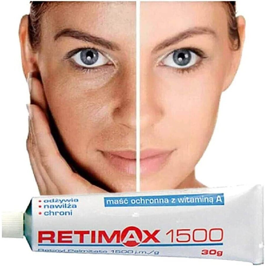 Retimax 1500, beschermende zalf met vitamine A, 30 g