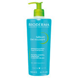 Gel de curățare Bioderma Sébium Gel Moussant, ten mixt și cu tendință acneică, 500 ml, Naos