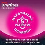 Assorbenti per la notte DryNites per ragazze, 8-13 anni 30-48 kg 9 pezzi Assorbenti per la notte DryNites per ragazze, 8-13 anni 30-48 kg 9 pezzi