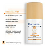 Pharmaceris F Sun-Correction, fluido protettivo e correttivo, 02 Sand, SPF 50+, 30 ml Pharmaceris F Sun-Correction, fluido protettivo e correttivo, 02 Sand, SPF 50+, 30 ml