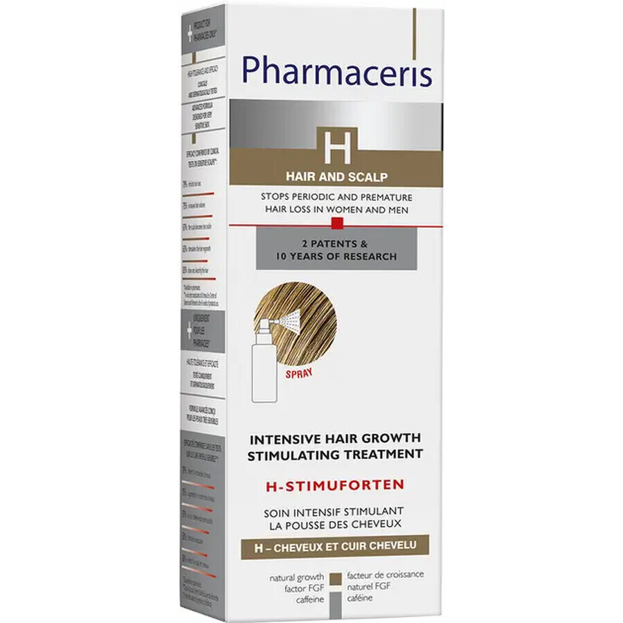 Pharmaceris H, Stimuforten, preparat do intensywnej kuracji stymulujcej wzrost wosów, 125 ml