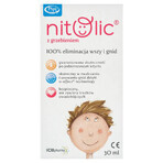 Pipi Nitolic, spray to eliminate lice and grasshoppers, 30 ml + comb Pipi Nitolic, spray to eliminate lice and grasshoppers, 30 ml + comb