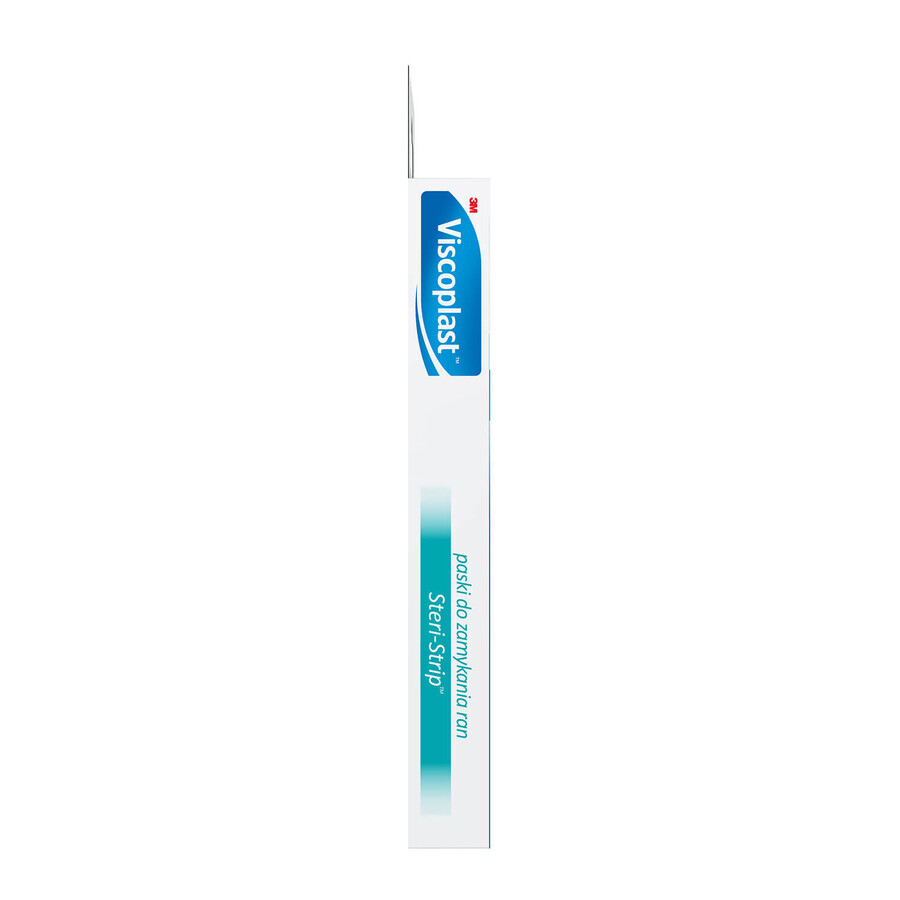 Viscoplast Steri-Strip, wound closure strips, 8 pieces