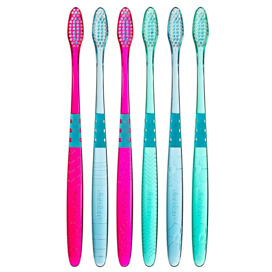 Buy Jordan Target Teeth & Gums toothbrush, medium, 2 pieces Jordan Target Teeth & Gums toothbrush, medium, 2 pieces