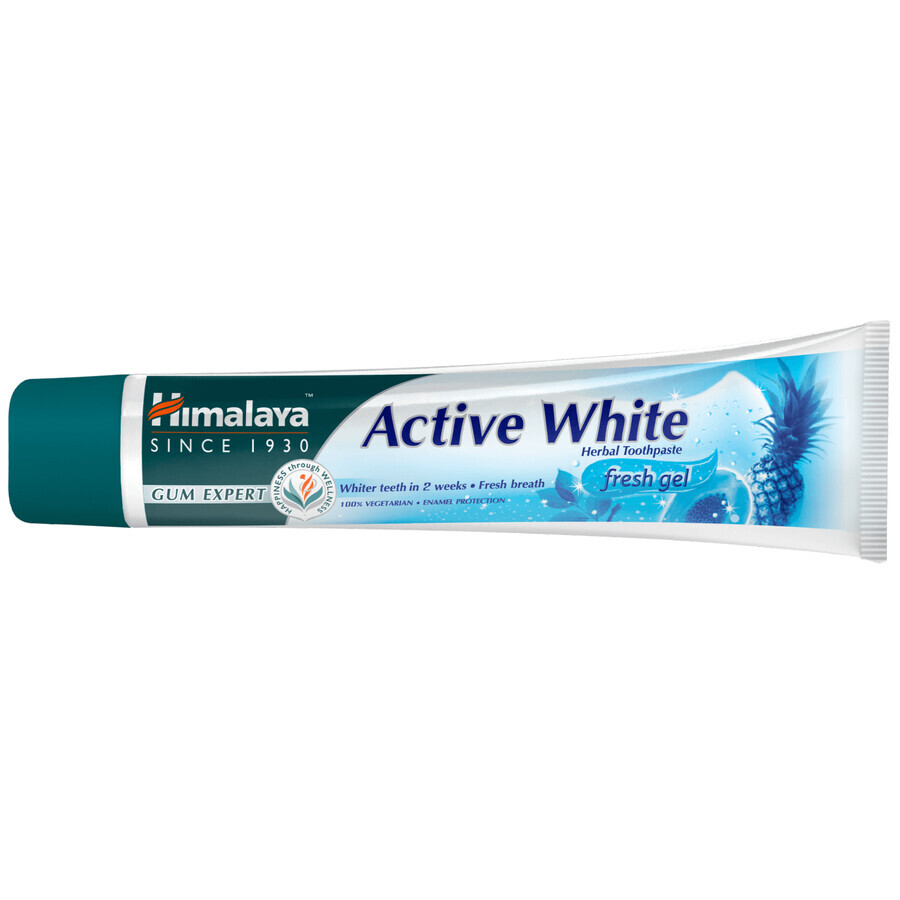 Buy Himalaya Active White Herbal Whitening Gel Toothpaste 75 ml Himalaya Active White Herbal Whitening Gel Toothpaste 75 ml
